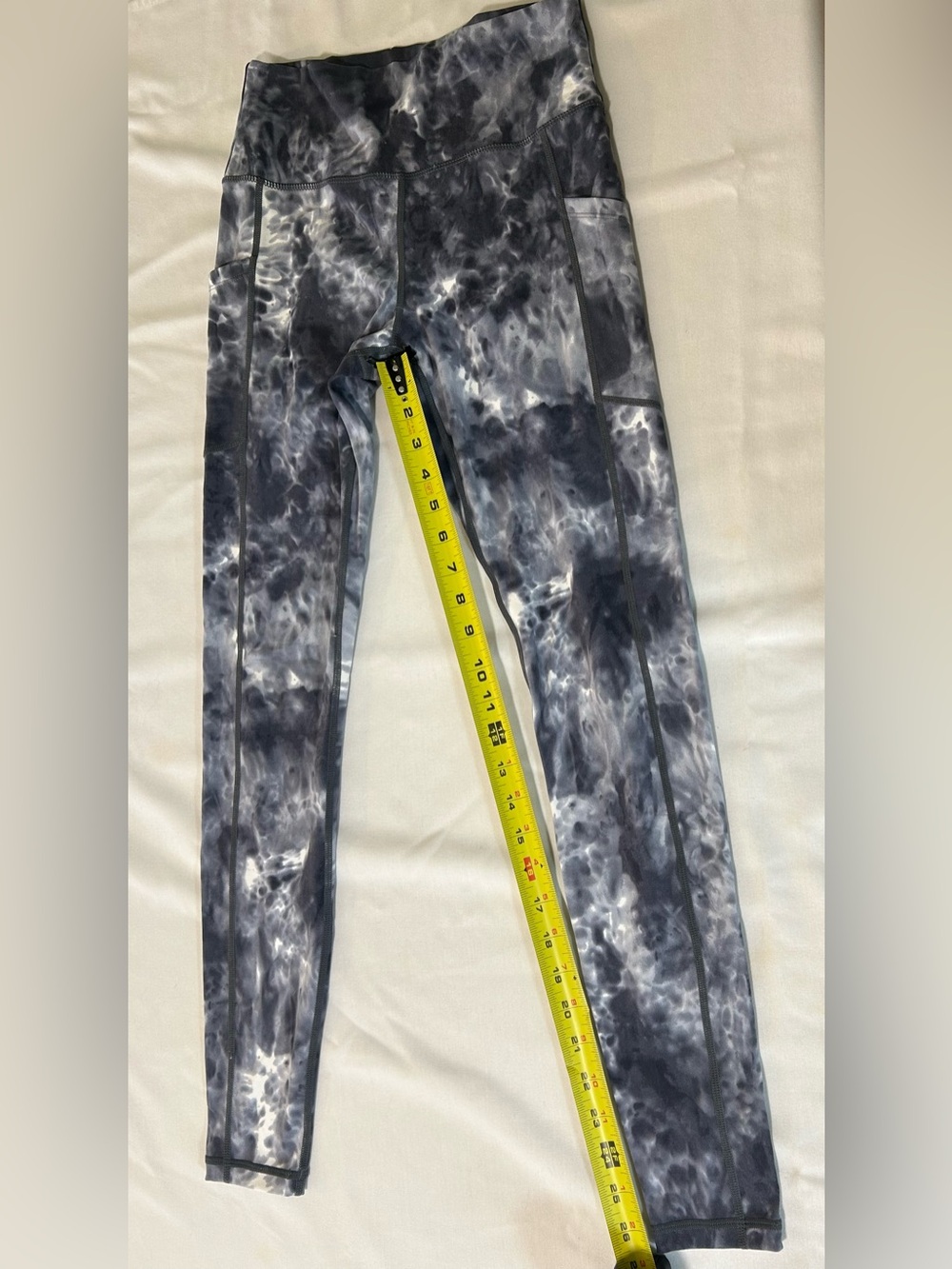 ZYIA Black and Gray Activewear Leggings